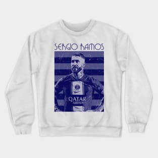 Sergio ramos - Soccer player, paris saint germain Crewneck Sweatshirt